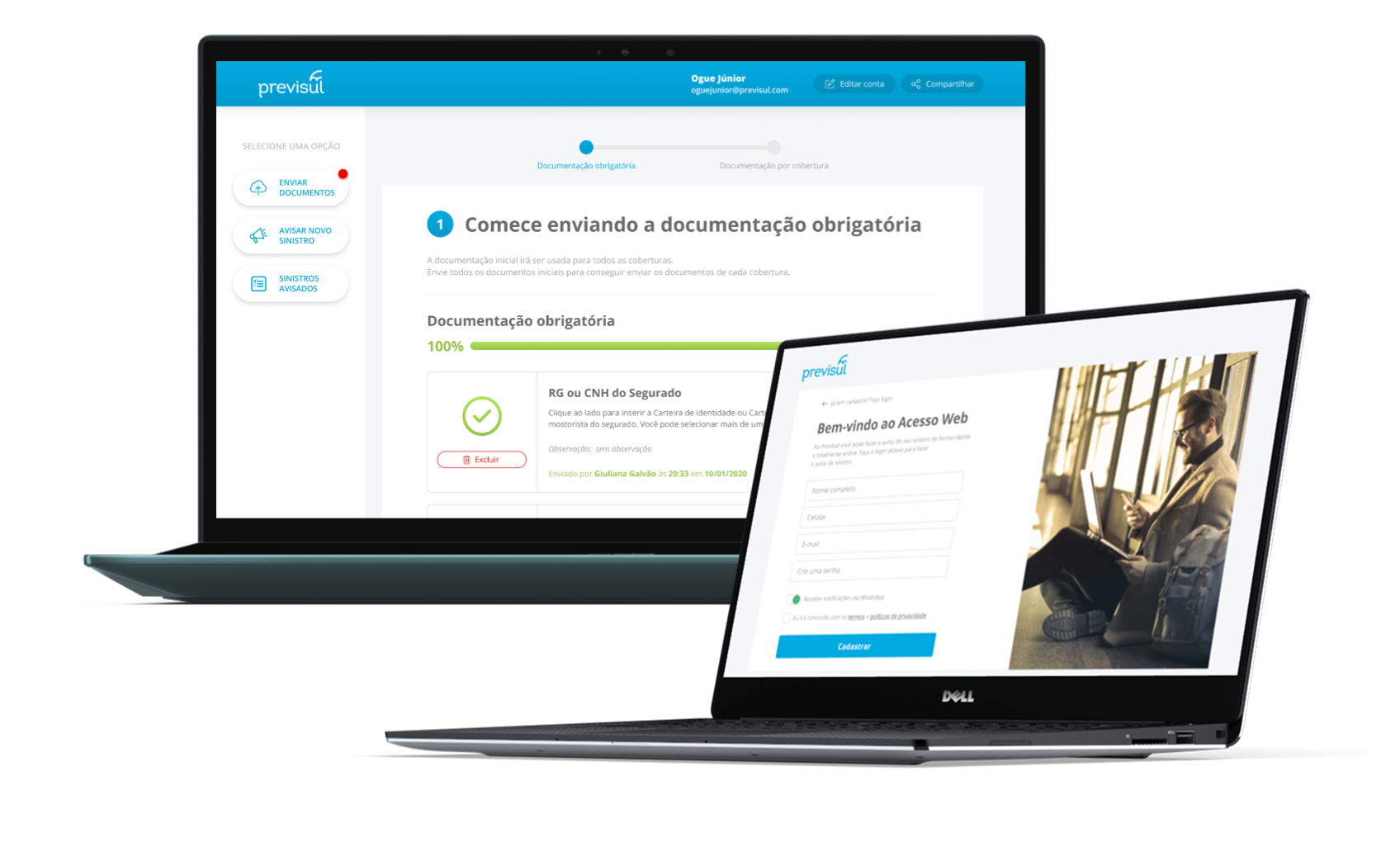 Previsul case mockup