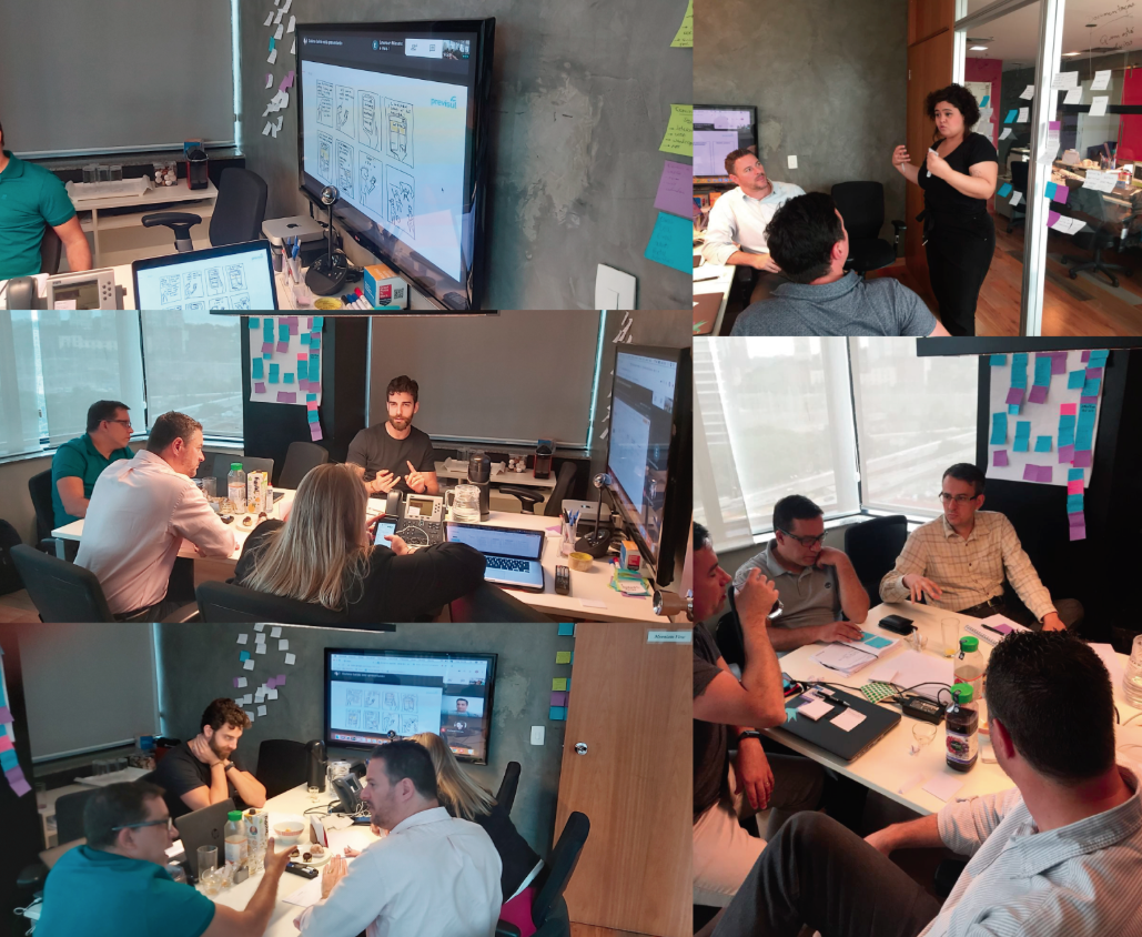 Previsul co-creation workshop — pain point prioritization and storyboard ideation session, by Giuliana Lopes Galvão