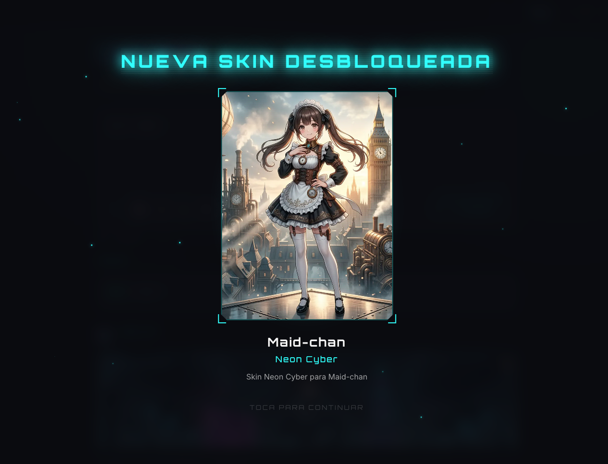 Maid-chan skin unlock reveal